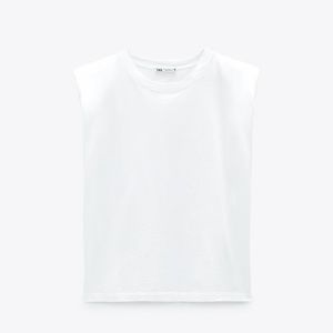 Zara shoulder pad muscle t-shirt - new with tags